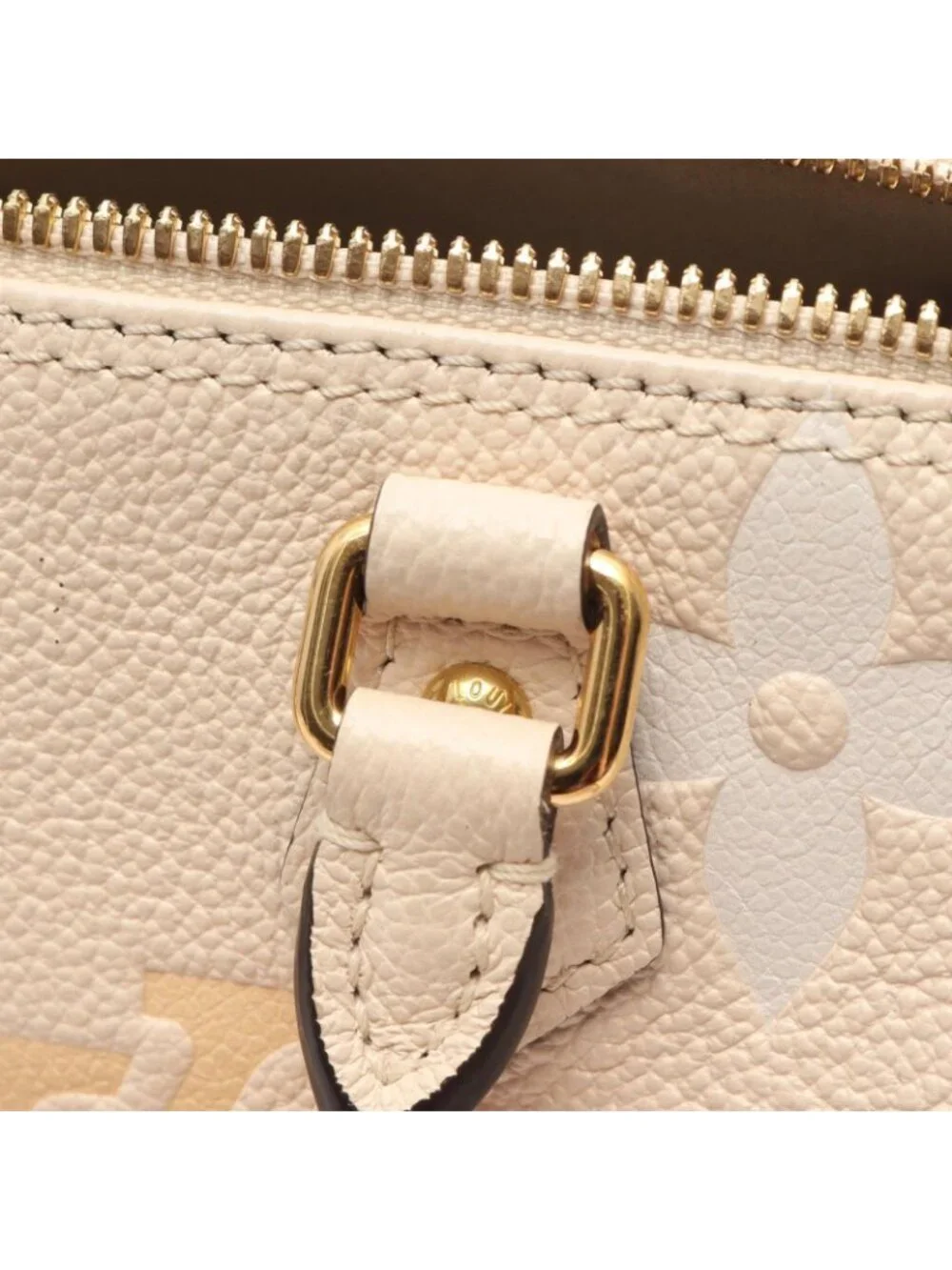 Louis Vuitton Papillon BB 2-Way Cream Saffron Leather Handbag